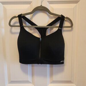 NWT Victoria Secret PINK Sport Womans M-DD, 36DD Bra Front Zip Clasp
